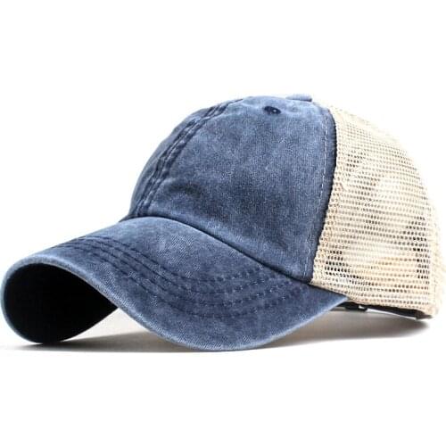 Fashion Women Mesh Baseball Cap for Men Summer Cap Snapback Hat for Women Bone Caps Fashion Hat