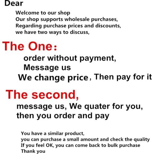 Our shop supports wholesale purchases with lowest preferential price