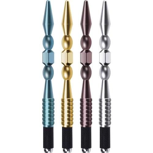 New Arrival 2pcs Manual Tattoo Tebori Permanent Makeup Microblading Pen for Lip Eyebrow tattoo Needles