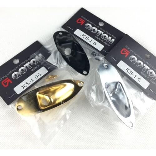 Genuine Original GOTOH JCS-1 Relic Metal Jack Plate For ST Electric Guitar MADE IN JAPAN