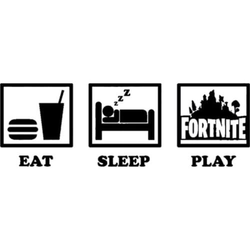 Original Fortnite Large Stickers Bedroom Wall Decoration Stickers Kids Personality Fashion Sticker Birthday Party Gifts 30*90 Cm