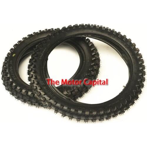 70/100-17 front tyre 90/100-14 rear tyre for dirt bike appollo crf as this size