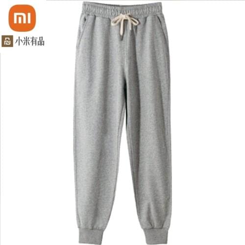 Xiaomi youpin casual mens tie-pants loose trend sports pants mens spring and autumn cotton sweatpants