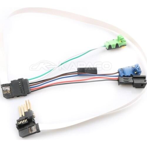 Tail Coil Spring Contact Repair Cable For Portes Kangu Break Renault Megane II 3 5 8200216459 8200480340 8200216454 8200216462