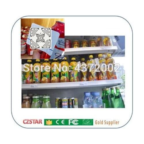 RFID Smart supermarket systems 3D antenna square uhf rfid tags label sticker 50*50mm impinj monza 4E chip