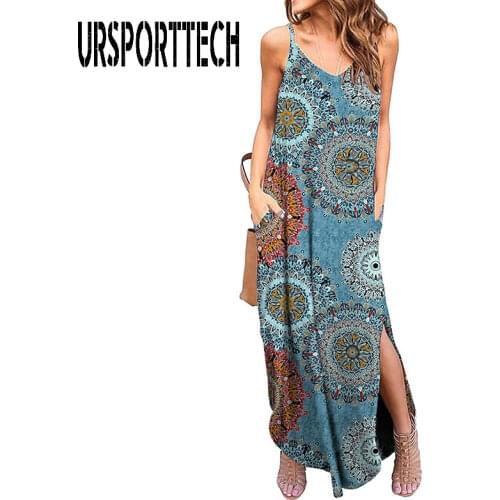 Модные летние платья URSPORTTECH China At AliExpress