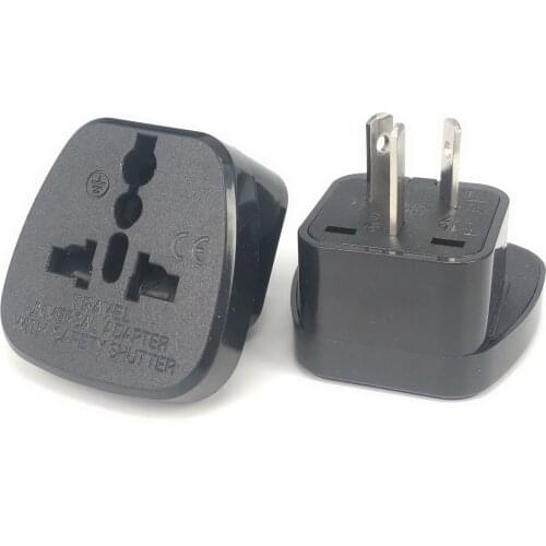 1PC white black 3pin AU Australia New Zealand Power Converter Electric Plug power Socket Adapter US/UK/EU to AU NZ Travel Socket