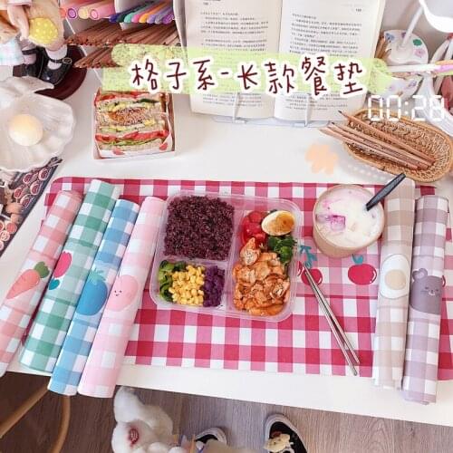 1 Pcs For Dining Tableware Pad Dinner Placemats Plate Fruit Grid Mats Insulation Dinning Table Mat Multifunction