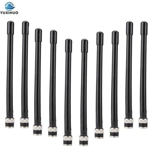 10PCS V80 Helical Flexible Soft Antenna 136-174MHz VHF BNC Antenna For ICOM IC-V8 IC-V80 IC-V82 IC-V85 V80E VX500 Walkie Talkie