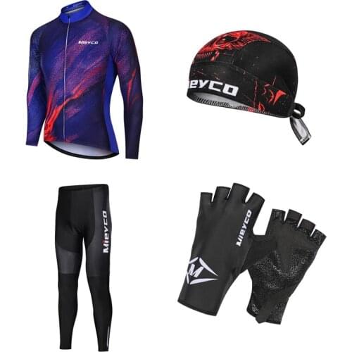 2021 Cycling Suits Mens Pro Bib Pants Sets Road Bike Wear Culotte Ciclismo Hombre Mtb Bicycle Jersey Uniform Deportiva Clothing