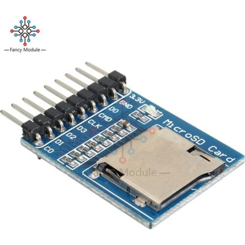 9 Pin Micro SD TF Card Reader Read & Write Module Storage Memory Board for Arduino