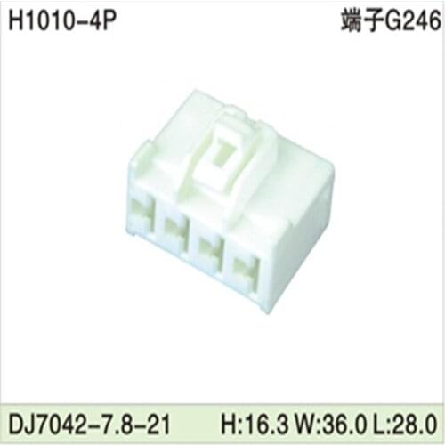 Free shipping 500pcsDJ7042-7.8-21 4Pin 7.8mm AMP Car Electrical Wire Connectors for VW,BMW,Audi,Toyota,NISSAN AND other