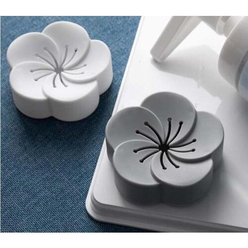 Flower Shape Air Fresh Box Car Toilet Incense Storage Box Eliminate Odors Smell Freshener Aromatherapy Box Deodorizer 1piece