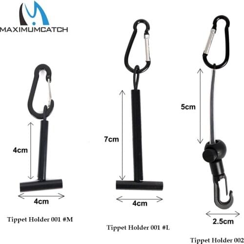 Maximumcatch 2pcs Tippet Holder with Bottle Holder Fly Fishing Accessory Fishing Line Accessory