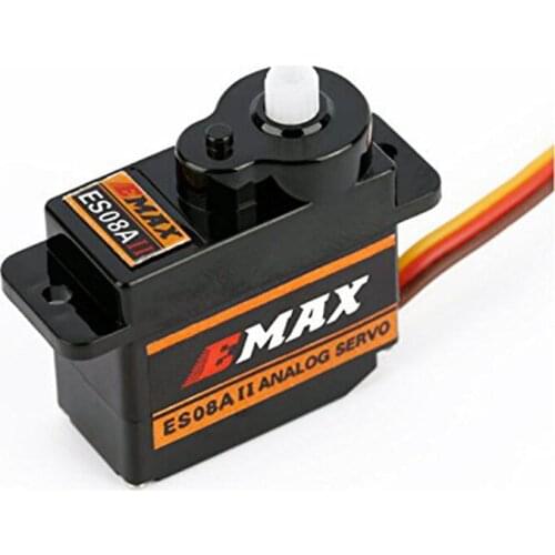 FATJAY EMAX ES08A II 8.5g Mini Plastic Gear Analog Servo for RC Model