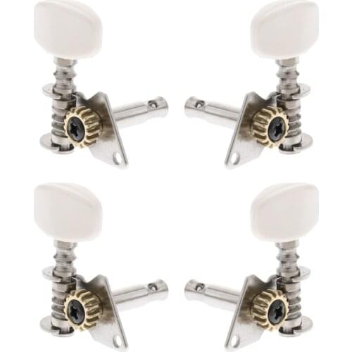 2R2L Ukulele Tuning Pegs Tuners Machine Heads for Ukulele 4 String Guitar, 4 Pack