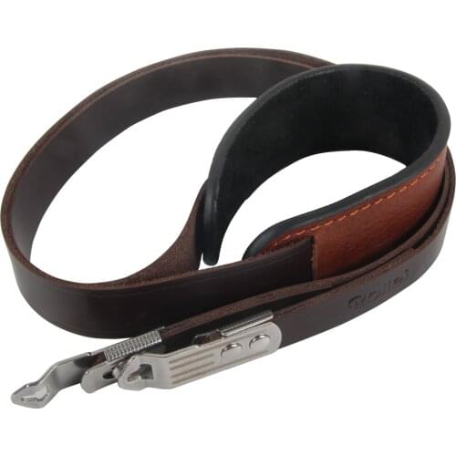 Soft Leather Neck Strap With Shoulder Pad For Rolleiflex 2.8C 2.8D TLR Camera