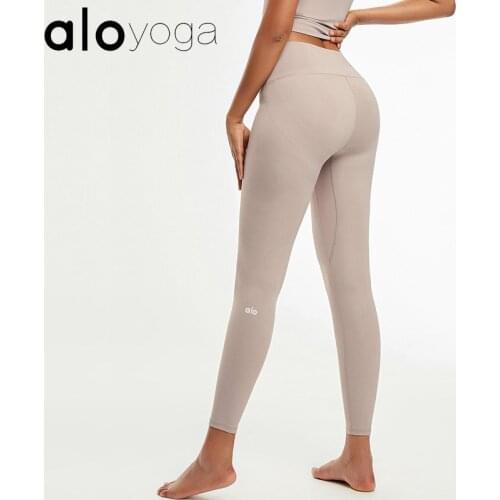 Alo New Women Seamless Leggings High Waist Leggings Breathable Gym Fitness Push Up Clothing Gym Sports Pants -40