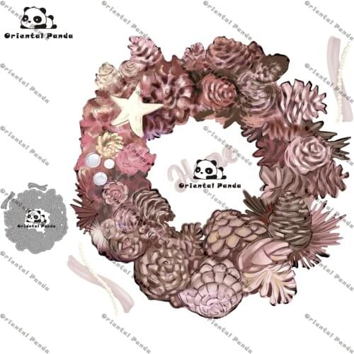 New Dies 2020 Camper Van Metal Hope Wreath Dies diy Dies photo album cutting die Scg new Die for 2021 craft fall decorne Flower