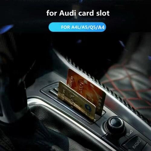 For Audi card slot original upgrade replacement suitable for Audi A4 A4L Q5 A5 central control coin box card slot storage