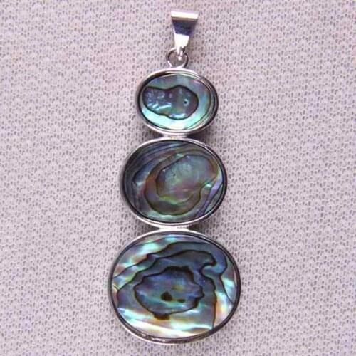 Natural New Zealand Abalone Shell Bead Pendant Fashion Jewelry For Woman Gift S152