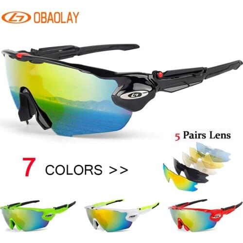 Polarized Lens Running Cycling Glasses Road Bike Cycling Eyewear Sport Cycling Sunglasses MTB Mountain Bicycle Cycling Goggles