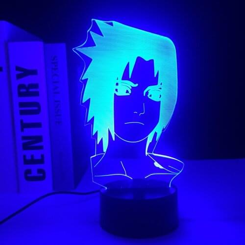 Anime Figure 16 Colors Remote 3D LED Nightlight Table Lamp Touch Sensor Colorful Nightlight Cool Child Birthday Gift Decor Light