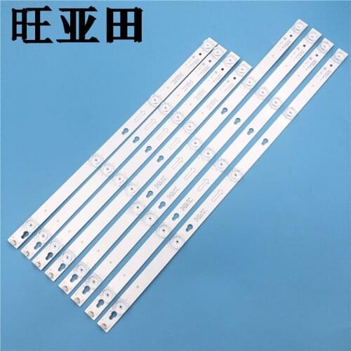 1set=8pcs TCL B55A558U L55E5800A-UD D55A630U Light Bar 55D2900 55HR330M05A8 55HR330M04B8 4C-LB5504-HR21J
