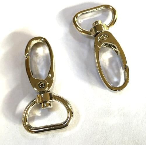 2cm ( inner 3/4 Inch ) Silver Lobster Hook ,Snap Hook