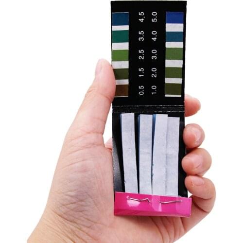 3sets/lot 0.5-5.0 PH Litmus Paper High Accurate Wine Acidity Tester Numerical range 80 Strips 15%off
