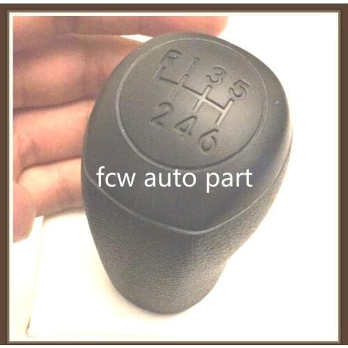 6 Speed Black Car Gear Head Lever Shift Knob Handball for Hyundai Solaris Verna MT ELANTRA GT Avante MD i30
