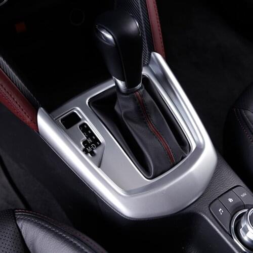 ABS Matte For Mazda CX-3 CX3 2015 2016 2017 2018 Interior Gear Shift Box Panel Cover Trim Sticker Car-Styling Accessories 1pcs