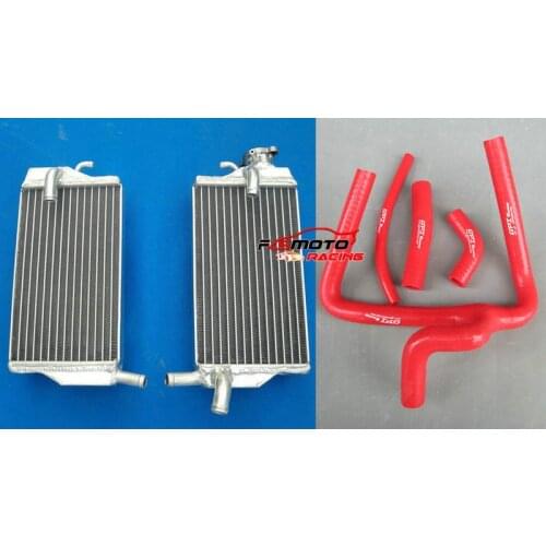 L&R Aluminum Radiator + Hose For Honda CR250 CR250R CR 250 CR 250R 02 03 04