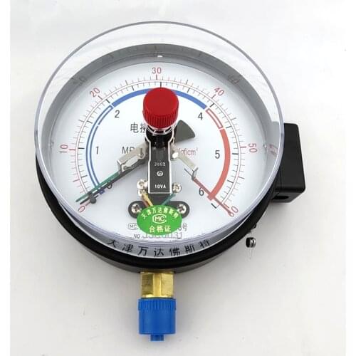 Yx-150 electric contact pressure gauge electric contact vacuum gauge negative pressure gauge YX150 1.6 0.1 mpa