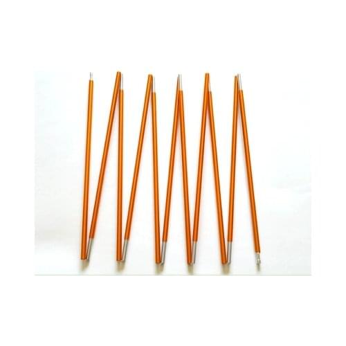 2pcs/set Tent Rod Hot New Outdoor Camping Tent Pole Aluminum Alloy rod 8.5mm Spare Replacement Tent supporting Pole accessories