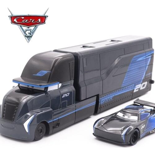 Disney Pixar 2 3 Toy Lightning McQueen Jackson Storm Cruz Mike Uncle Truck 1:55 Alloy Model Car Children Toy Gift