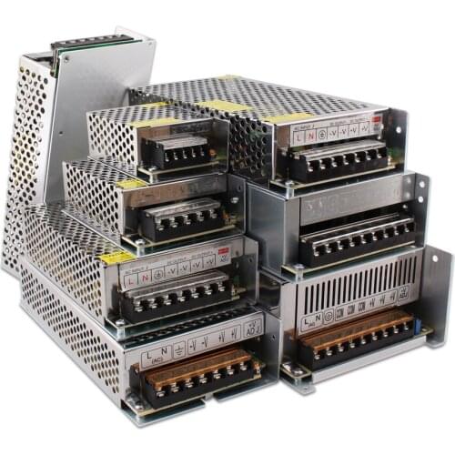 Power Supply DC 3V 15W 30W 60W 90W 120W 180W LED Lighting Source Power Switching Transformator AC 110V 220 V to DC3V Converter