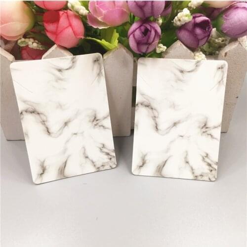 New Creative 100pcs Fashion Jewelry Necklace Card Display Love Pendant Accessoris Packaging Card Kraft Paper Jewelry Card 7x5cm