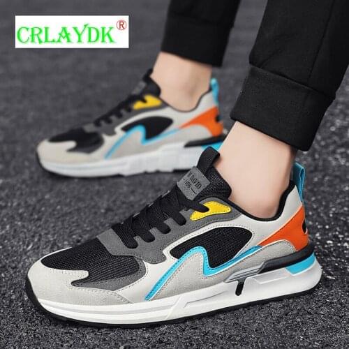 CRLAYDK Mens Sports Shoes Comfort Walking Casual Fashion Lightweight Skate Running Sneakers Outdoor Zapatillas De Deporte Hombre
