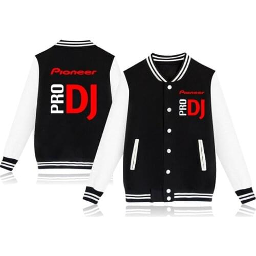 Pioneer Pro Dj Printed Jacket Men Women Sportswear Sweatshirts Fashion Casual Teens Jacket Tops Harajuku Baseball clothes