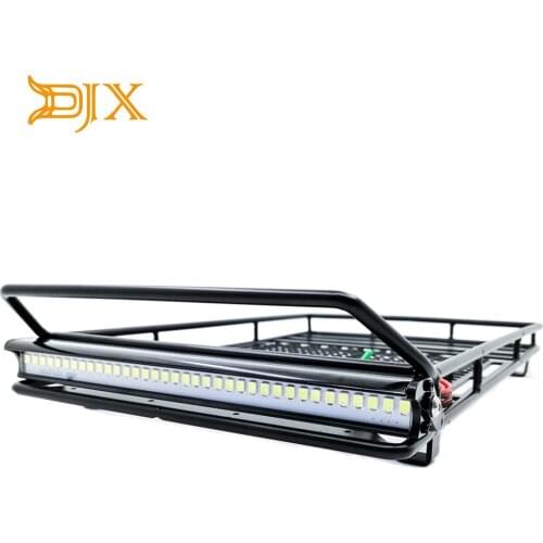 Metal Roof Luggage Stand Rack for 1:10 RC Land Rover/D90 Wrangler Climbing Car