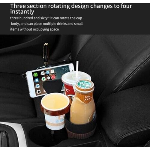 Multifunction Car Universal Cup Holders Water Bottle Drink Holder Expander Adapter Adjustable Mount Stand Storage Display