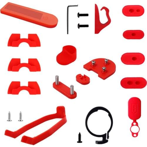For Xiaomi Scooter M365/M187/Pro Accessories Rear Fender Wing Mudgua Combination Sets Special Hook Shock Absorber Accessory