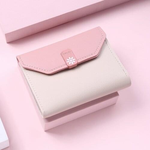 New Women Wallet Fashion Money Bag Ladies Short Leather Card Holder Girl Small Clutch Purse Coin Handbags Women Bags Designer