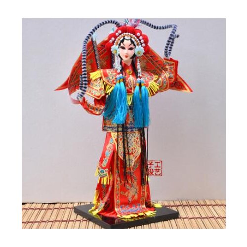 Peking Opera ornaments, silk, Chinese style handicrafts, opera, puppets, foreign gifts, foreign affairs gifts
