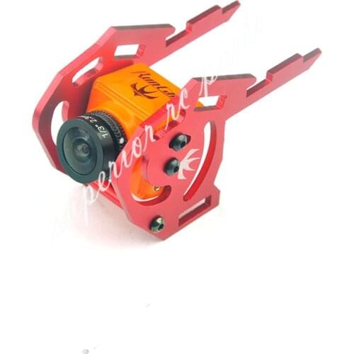 Angle Adjustable Aluminum Alloy Red Bracket For Runcam Swift Mini Mount Supporter 130/140 Modified Aircraft Frame Camera Holder