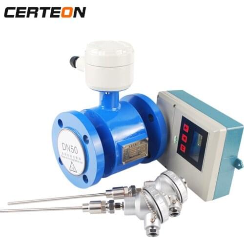High Quality RS485 Built-in E-mag electromagnetic heat meter Calorimeter for measure the water temperature