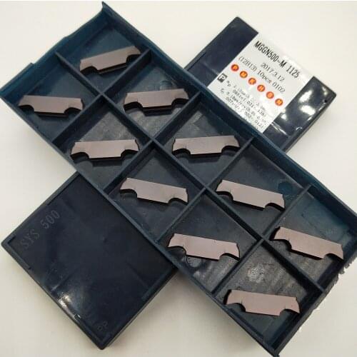 10pcs MGGN500-M 1125 CNC TOOL blade insert Outside turning Hole drill Inserts High cost performance