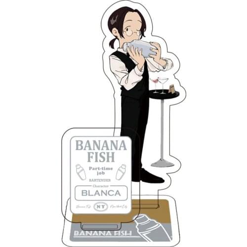 10cm BANANAFISH banana fish Ash Lynx Satnding Plate Model