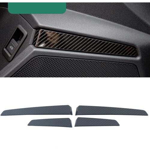 4PCS Stainless Steel Interior Car Door Panel Decoration Cover Trim for Audi A3 8Y 2020 2021 2022 Accessories